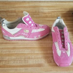 Pink echo shoes